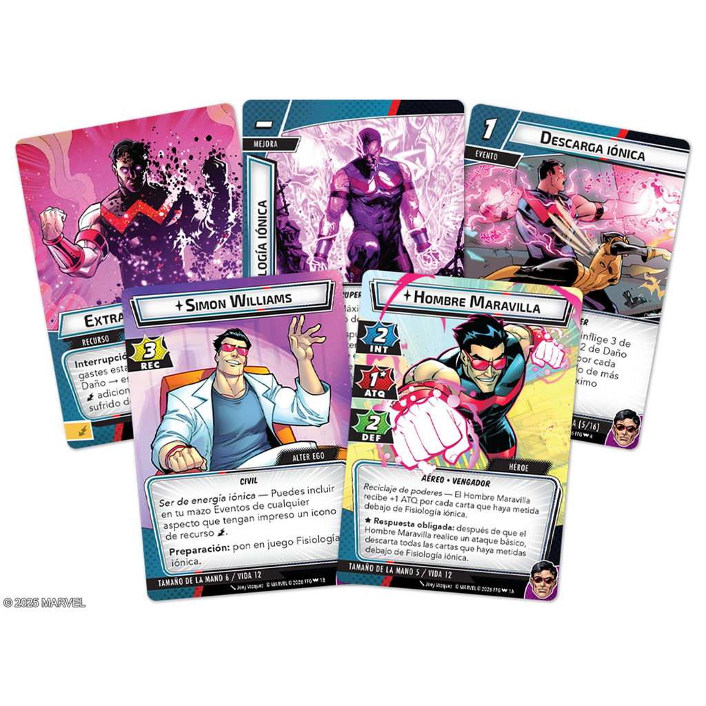 Marvel Champions - Wonder Man Hero Pack - Imagen 2