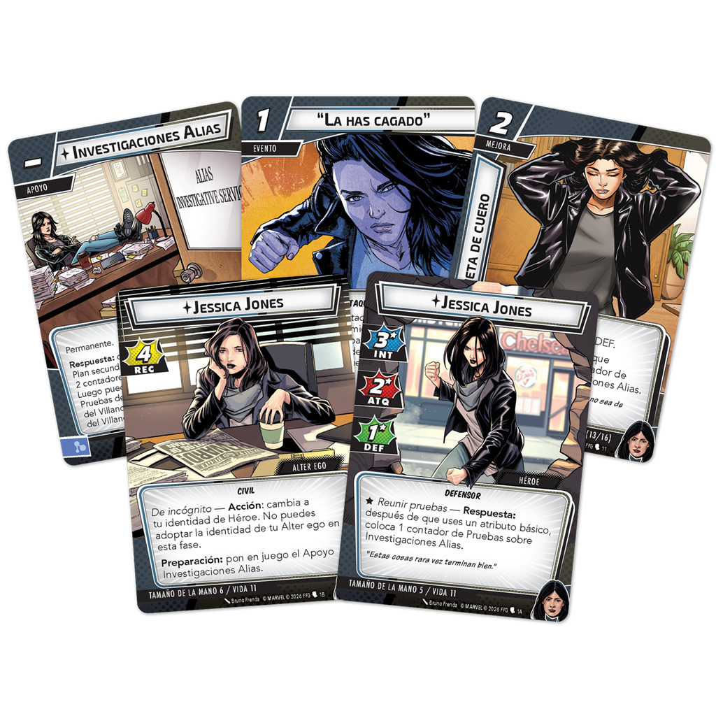 Marvel Champions - Jessica Jones Hero Pack - Imagen 2