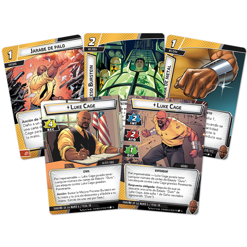 Marvel Champions - Luke Cage Hero Pack - Imagen 2